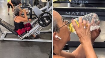 Mujer sorprende al usar botella