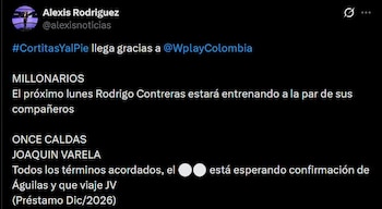 Joaquín Varela pasará de Águilas