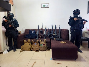 Chalecos del Cártel del Golfo