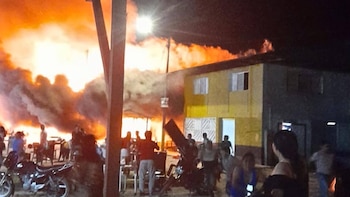 Noche intensa para los bomberos