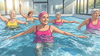 Gimnasia acuática: qué beneficios aporta y cuáles son los 4 ejercicios más habituales