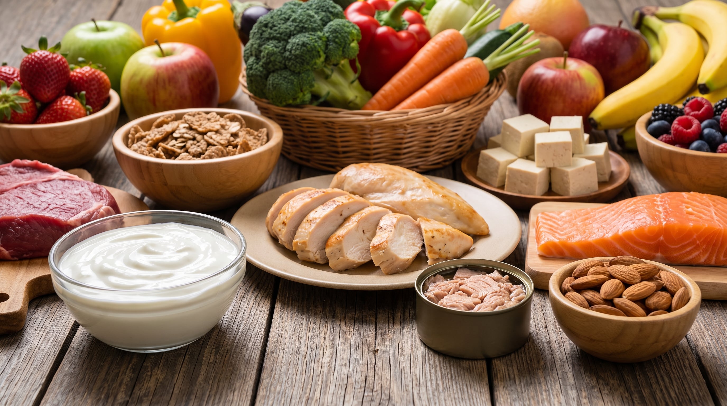 Los 5 alimentos con más proteína que el huevo, según expertos