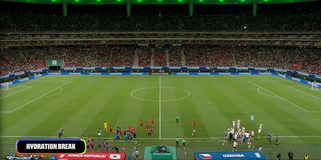 Las pausas de hidratación obligatorias se usarán en los 104 partidos de la Copa Mundial 2026 y dividirán cada encuentro en cuatro segmentos