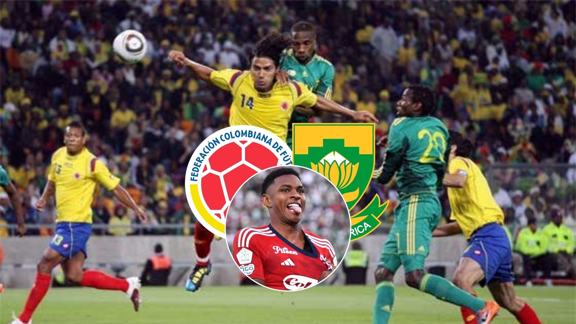 Brayán León afirmó que la principal diferencia entre Colombia y Sudáfrica en fútbol es la competitividad - crédito FCF/DIM