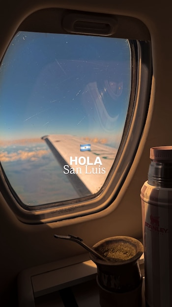 Wanda Nara viajó a San