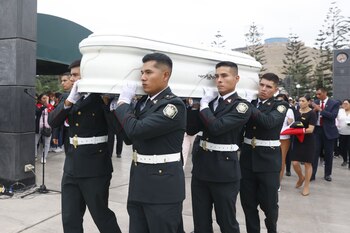 Restos fueron enterrados de mujer