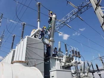Libre enfatizou que as reformas estão colocando em risco a condição da população do ENEE. (FOTO: Diário Tiempo)