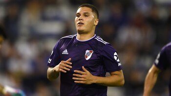 Juan Fernando Quintero, una de las figuras de River Plate (Foto Baires)