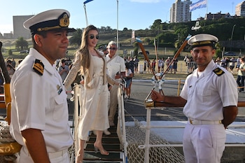 La visita a la Fragata