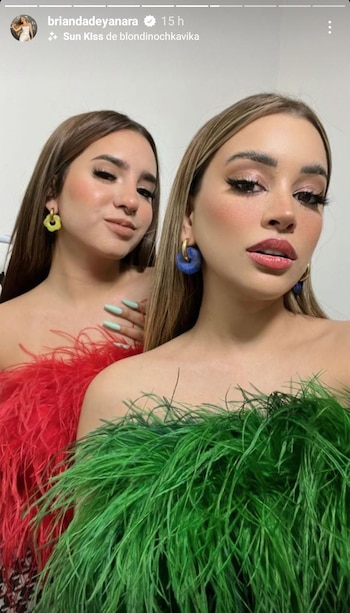 Brianda Deyanara y Domelipa. (Instagram: