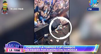 'Chechito', Brunella Torpoco y JP