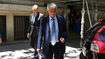 Cúneo Libarona fue recibido el