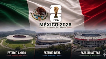Las tres sedes mexicanas del Mundial 2026: estadios, capacidad y partidos en CDMX, Monterrey y Guadalajara