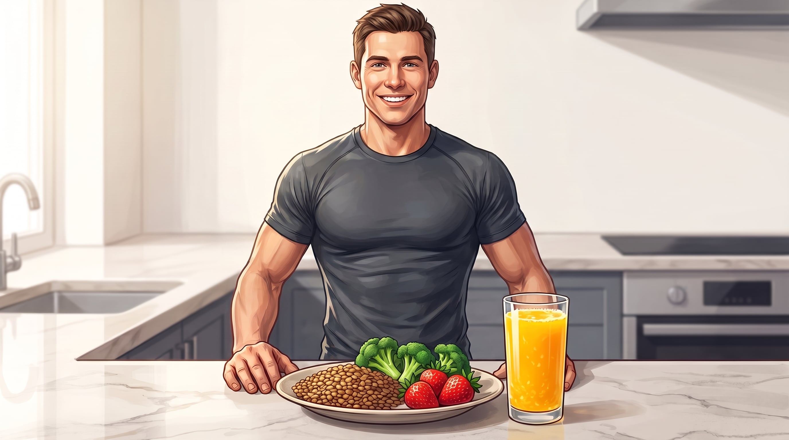 La vitamina C mejora la absorción del hierro no hemo cuando acompaña comidas con legumbres y otras fuentes vegetales (Imagen Ilustrativa Infobae)