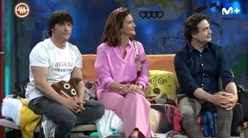 El jurado de 'MasterChef' en 'La Resistencia'. (Movistar Plus)