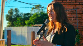 La precandidata a intendente de