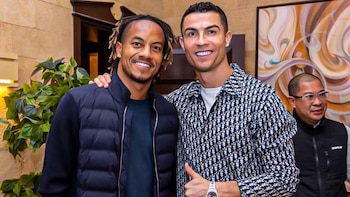 Cristiano Ronaldo y André Carrillo: