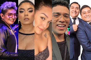 Artistas que brindarán show virtual