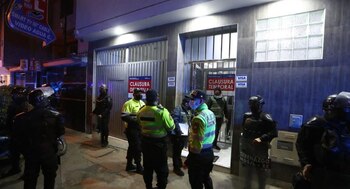 PNP cerró establecimiento clandestino. (Foto: