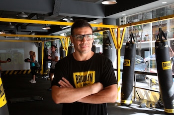 Maravilla Martínez tiene una escuela de boxeo en Argentina y España (EFE/ Sebastian Meresman/Archivo)