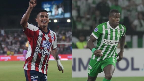Junior de Barranquilla va por su estrella número 12, Atlético Nacional va por la 19 - crédito Dimayor
