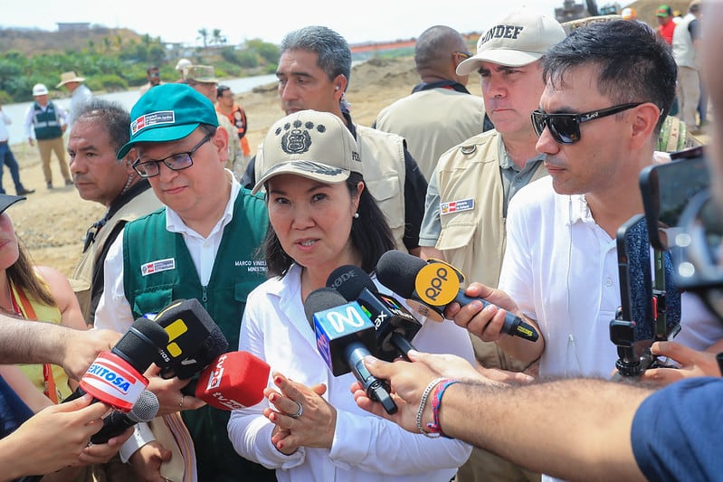 Fujimori señaló que el alza de los precios de los combustibles se mantiene desde hace cinco meses y la atribuyó a los efectos de conflictos bélicos internacionales. Foto: Gobierno del Perú
