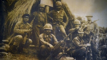 Foto de archivo fechada el 16 de julio de 1969 mostrando a los soldados hondureños del Frente Sur durante la Guerra de las 100 Horas entre Honduras y El Salvador. Foto/ AFP