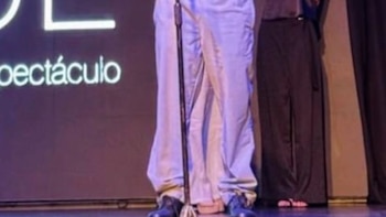 El look de Rada para recibir un premio