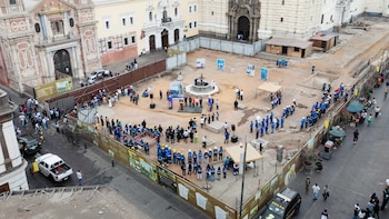 Obras en la Plazuela San