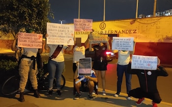 Hinchas de Universitario han mostrado