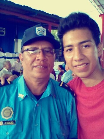 El policía Juan José Suazo,