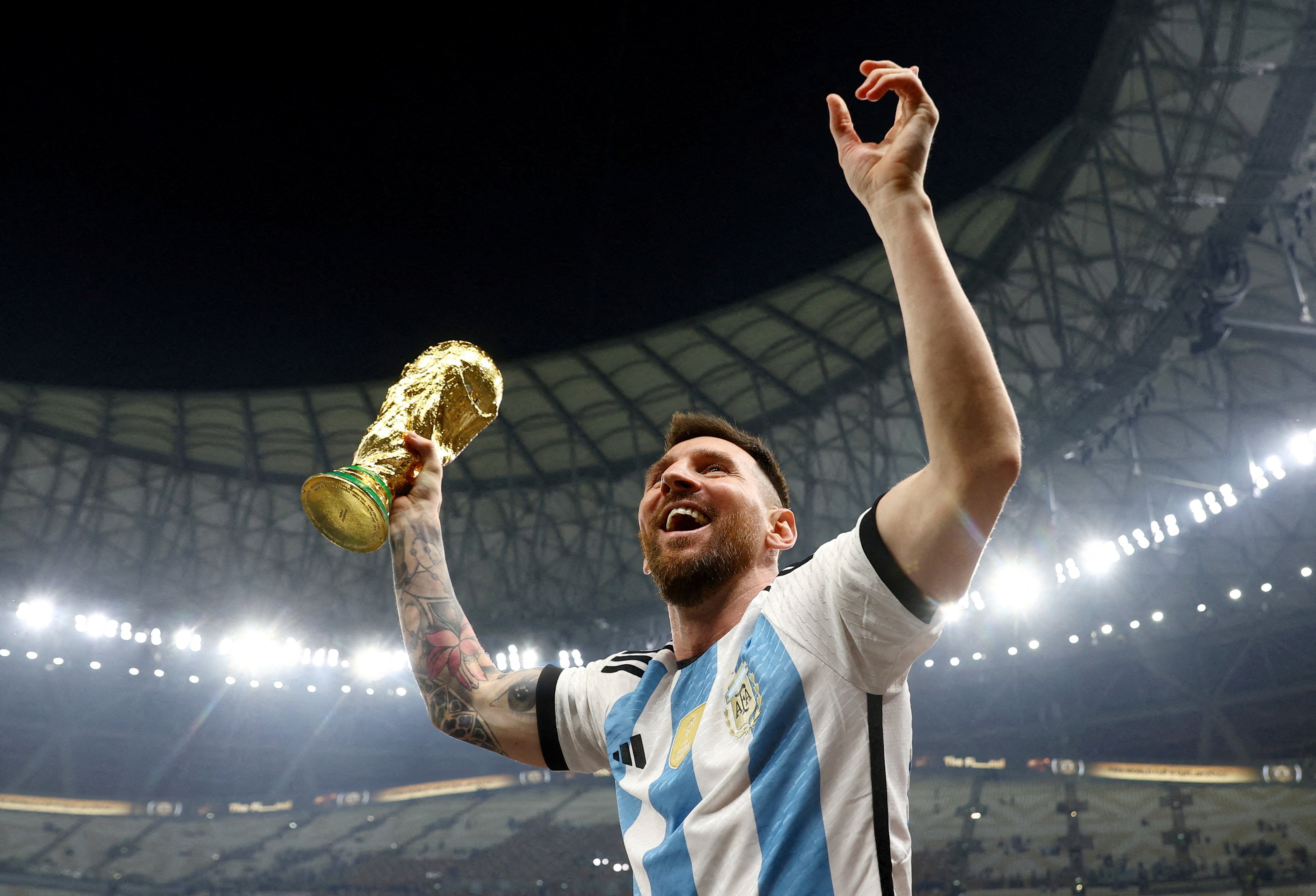 Lionel Messi tiene más de 60 récords con la selección argentina (REUTERS/Hannah Mckay/File Photo)