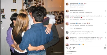 Jennifer Aniston también publicó unas