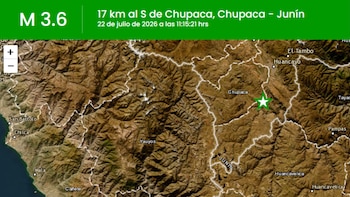 Sismo en Junín