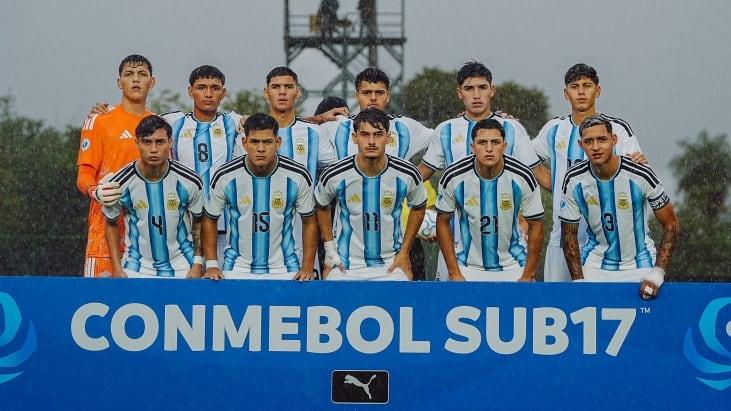La selección argentina Sub 17 se clasificó al Mundial de Qatar tras empatar con Bolivia (AFA)