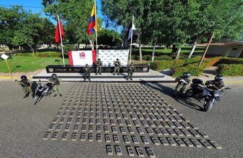 Así fue la droga incautada por las autoridades - crédito Policía Antinarcóticos