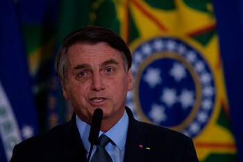El presidente de Brasil, Jair