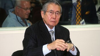 El expresidente Alberto Fujimori recibió