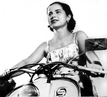 Nelly Rivas en una de