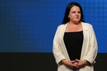 La saliente ministra de Seguridad, Trinidad Steinert, admitió que no sabía que tenía que presentar un plan de seguridad estructurado y por escrito (EFE/Adriana Thomasa)