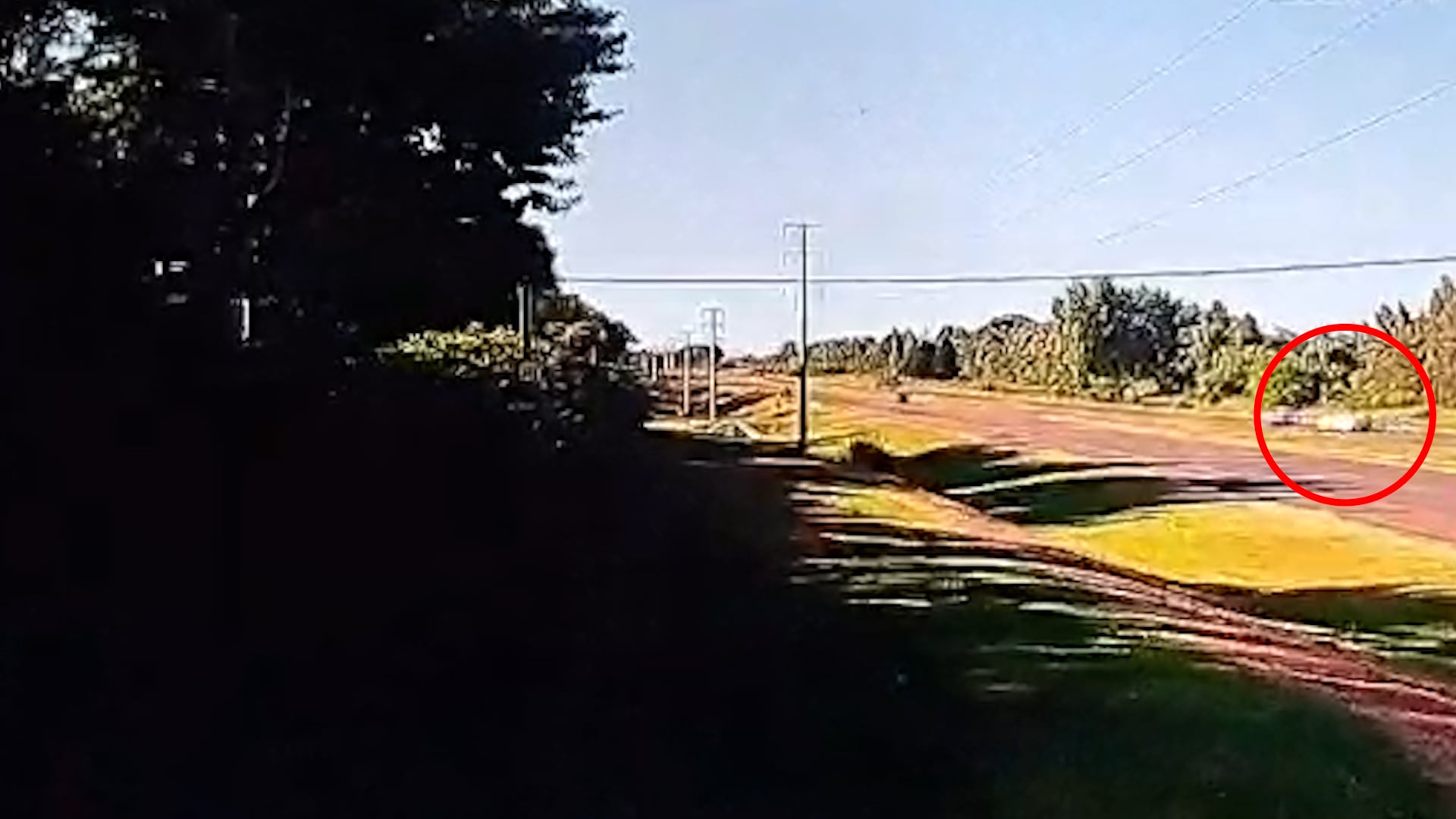 El Honda Civic que conducía Montepeloso, justo antes de cruzarse de carril e impactar contra el Chevrolet Prisma en el que circulaban las víctimas.