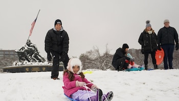 Clima en Virginia: nevadas y