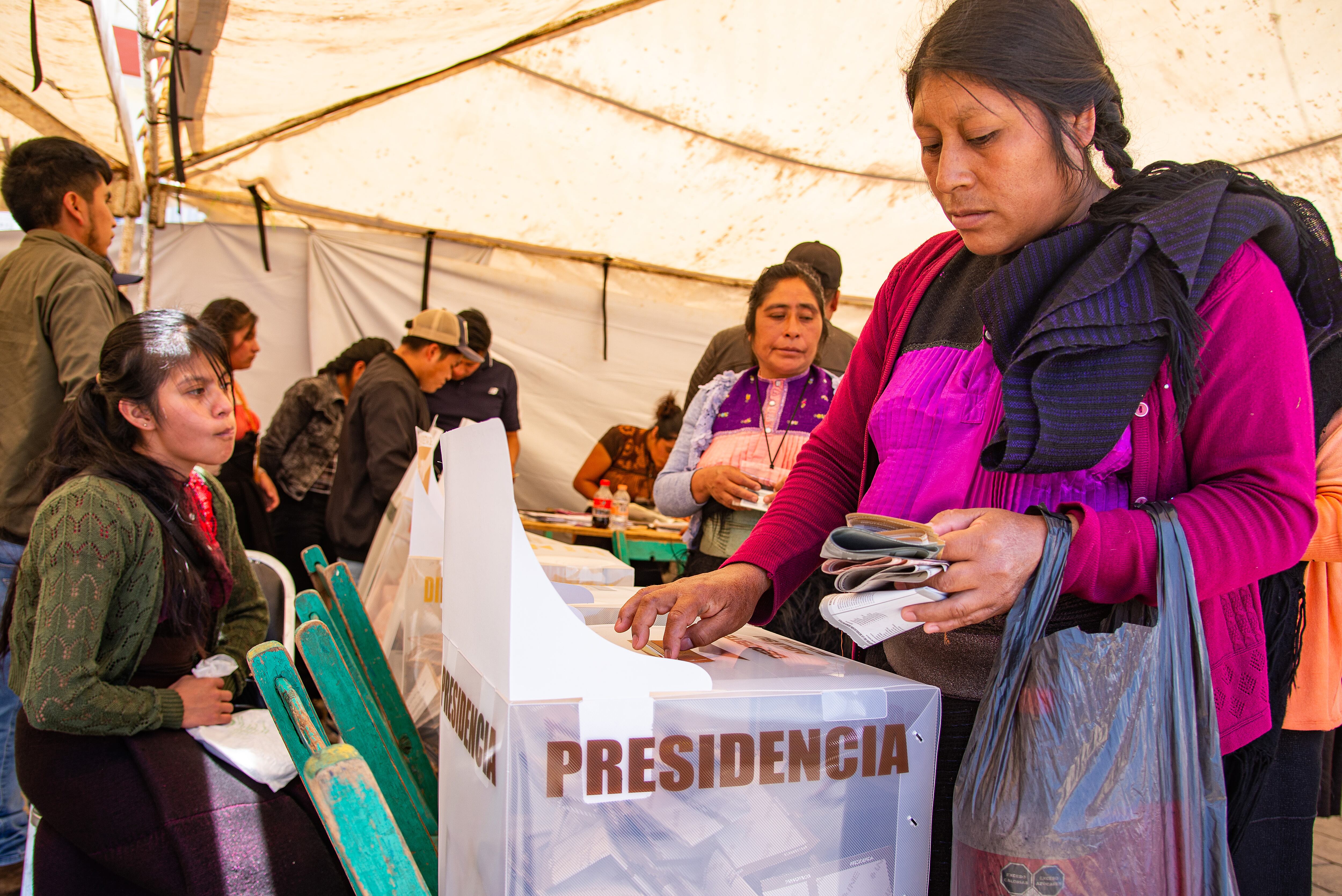 Se deberá realizar elección extraordinaria en Pantelhó, Chiapas EFE/Carlos López