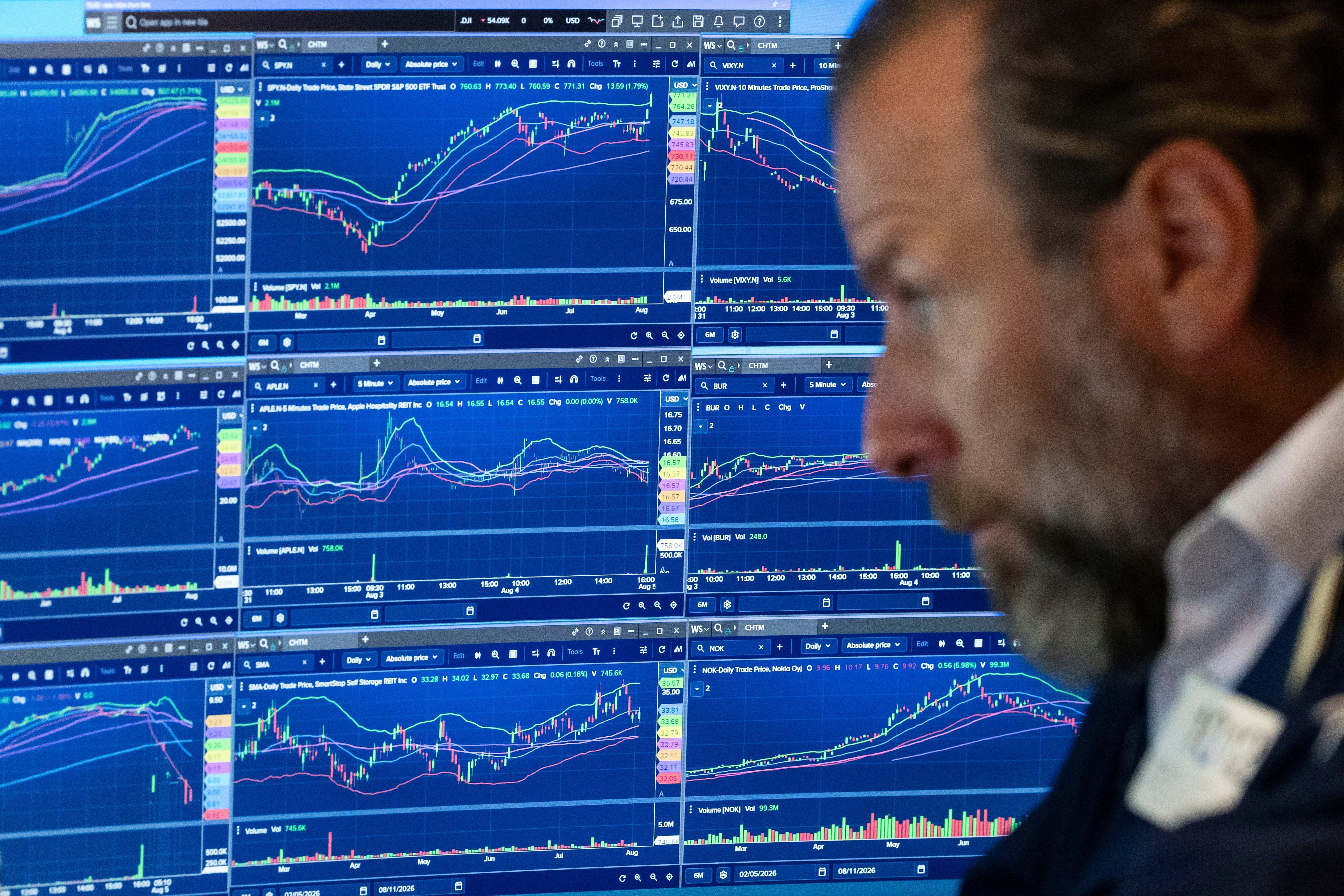 El Índice de Incertidumbre Económica de la UCA registró 54 puntos en julio de 2026(AP Foto/Yuki Iwamura)