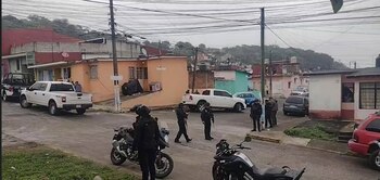 Manuel Andrei Gamboa se desplazaba