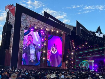 Banda Pequeños Musical deleitó a sus fans en el Festival Arre. (Luis Ángel H. Mora/Infobae México)