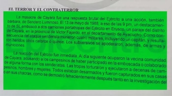 El drástico giro de Rospigliosi.