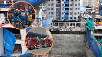 Obrero muere tras derrumbe en obra de edificio en San Miguel: otros dos trabajadores resultaron heridos durante rescate