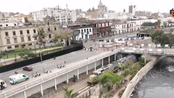 Avance del Tren Lima–Chosica: convoy