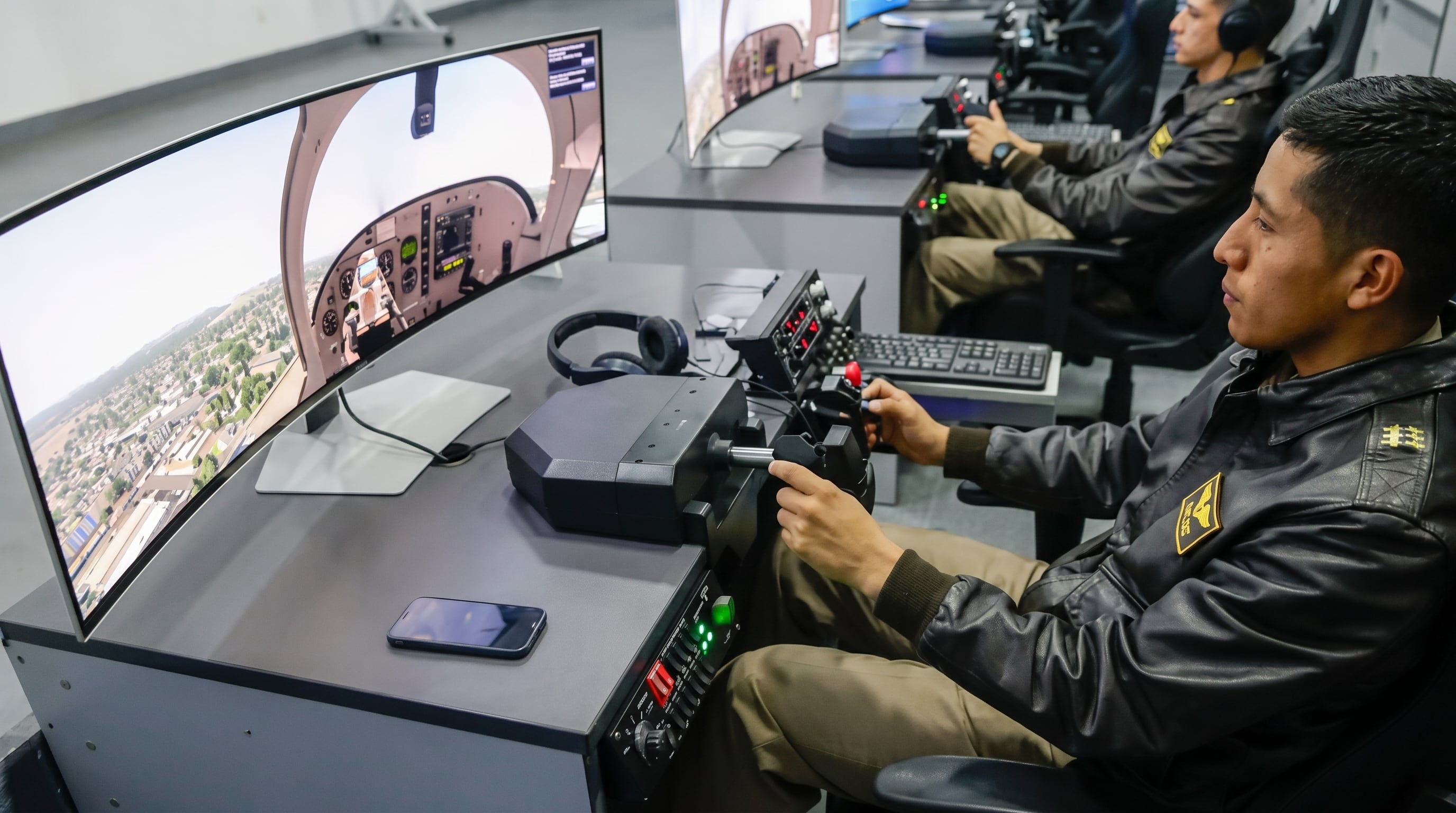 La Fuerza Aérea del Perú anunció el proceso de admisión 2027 para oficiales y suboficiales en la EOFAP y la ESOFAP de la Base Aérea Las Palmas, en Surco. (Crédito: Agencia Andina)
